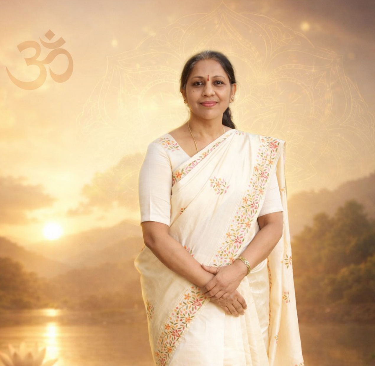 Portrait of SriMaa, Sharada Shridhar